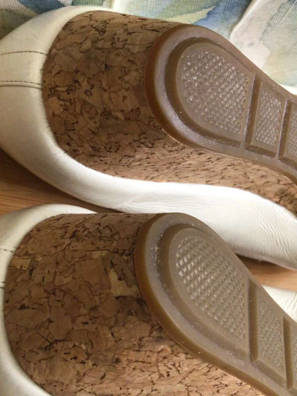 Cole Haan Womens Open-Toe Shoes Cork Wedge & Air Sole 9,5